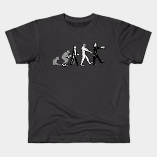 The Evolution Of Monsters Kids T-Shirt